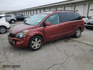 2004 Nissan Quest SE with VIN 5N1BV28U64N324264, listed as a Copart auction lot 79508494 with 0 mi miles and Salvage Title. Bid and sale history available at carsss.com. Image 1.