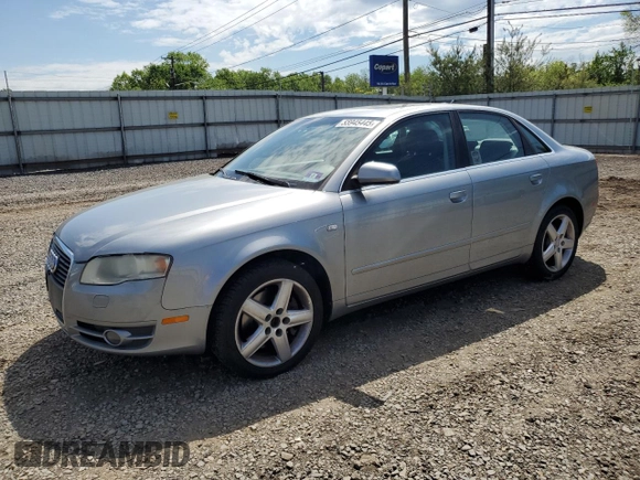 2005 Audi A4 2.0T z VIN WAUDF68E25A439296, wystawiony jako Copart lot #55945445 z przebiegiem 154 473 mil mil oraz Szkoda całkowita • Salvage title. Historia ofert i sprzedaży dostępna na DreamBid. Obrazek 1.