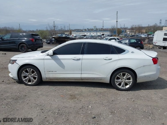 2014 Chevrolet Impala LT with VIN 2G1115SL8E9243440, listed as a IAAI auction lot 41947506 with NaN miles. Bid and sale history available at carsss.com. Image 14.
