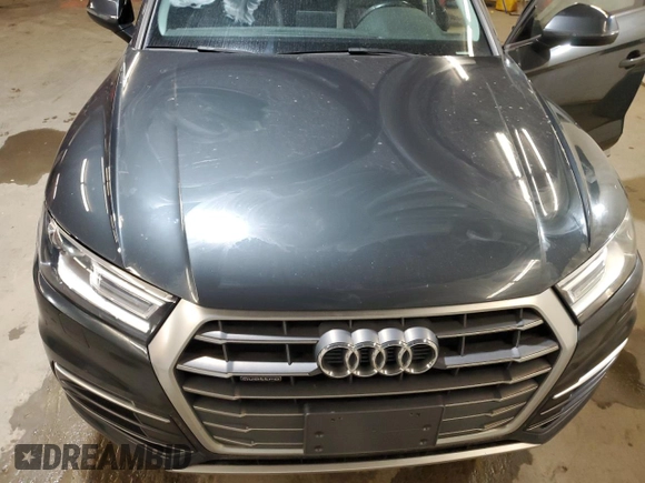 2018 Audi Q5 Premium with VIN WA1ANAFY3J2001846, listed as a Copart auction lot 49515695 with 91,463 mi miles and Salvage Title. Bid and sale history available at DreamBid. Image 12.