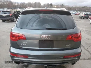 2015 Audi Q7 3.0T S line Prestige with VIN WA1DGAFE3FD002567, listed as a Copart auction lot 85378124 with 126,434 mi miles and Salvage Title. Bid and sale history available at carsss.com. Image 6.