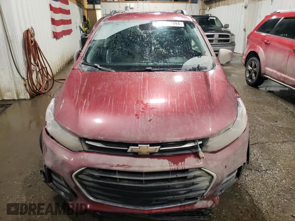 2021 Chevrolet Trax LT with VIN KL7CJPSM6MB364658, listed as a Copart auction lot 87132494 with 99,085 mi miles and Salvage Title. Bid and sale history available at carsss.com. Image 5.