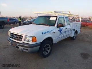 2003 Ford Ranger XL with VIN 1FTYR14V83PB26476, listed as a IAAI auction lot 41777010 with 180,099 mi miles. Bid and sale history available at carsss.com. Image 2.