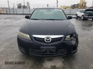 2006 Mazda 6 i with VIN 1YVFP80C465M00681, listed as a Copart auction lot 48023945 with 157,555 mi miles and Salvage Title. Bid and sale history available at carsss.com. Image 5.
