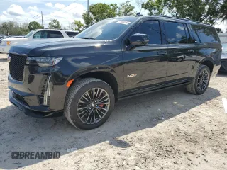 2024 Cadillac Escalade ESV AWD V-Series z VIN 1GYS4SK97RR148556, wystawiony jako Copart lot #71809184 z przebiegiem 3026 mil mil oraz Nie do naprawy. Historia ofert i sprzedaży dostępna na DreamBid. Obrazek 1.
