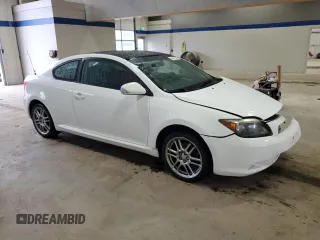 2007 Scion tC Spec with VIN JTKDE177770217883, listed as a Copart auction lot 50076665 with 211,705 mi miles and Salvage Title. Bid and sale history available at carsss.com. Image 4.