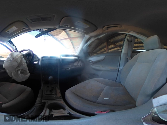 2009 Toyota Corolla with VIN JTDBL40E399054551, listed as a IAAI auction lot 42004147 with 1 mi miles. Bid and sale history available at carsss.com. Image 17.
