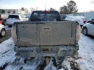 2015 GMC Canyon 4WD SLE with VIN 1GTH6BE34F1178948, listed as a Copart auction lot 89195415 with 162,510 mi miles and Salvage Title. Bid and sale history available at carsss.com. Image 6.