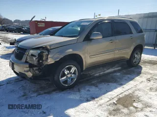 2007 Chevrolet Equinox LT with VIN 2CNDL63F076108692, listed as a Copart auction lot 45641435 with 161,327 mi miles and Salvage Title. Bid and sale history available at carsss.com. Image 1.