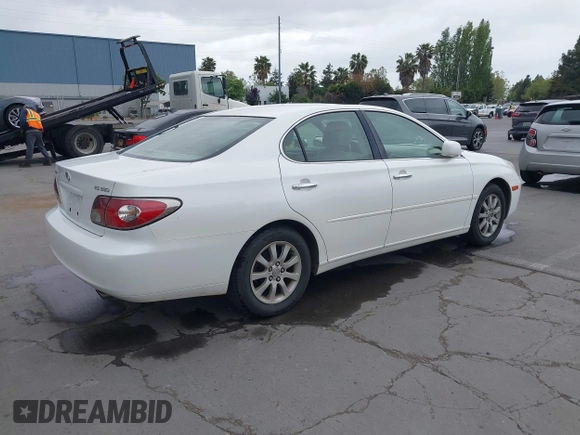 2004 Lexus ES 350 with VIN JTHBA30G145004280, listed as a IAAI auction lot 42114785 with 96,952 mi miles and . Bid and sale history available at DreamBid. Image 4.