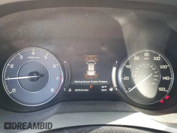 2020 Acura RDX Advance z VIN 5J8TC1H71LL020970, wystawiony jako Copart lot #48846375 z przebiegiem 62 942 mil mil oraz Szkoda całkowita • Salvage title. Historia ofert i sprzedaży dostępna na DreamBid. Obrazek 9.