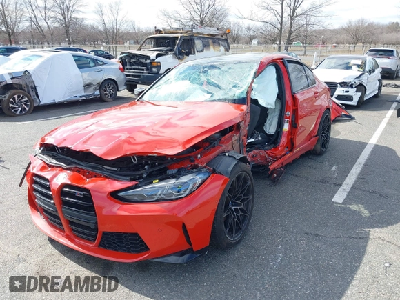 2021 BMW M3 Competition z VIN WBS33AY09MFK78325, wystawiony jako IAAI lot #41741258 z przebiegiem 30 300 mil mil oraz . Historia ofert i sprzedaży dostępna na DreamBid. Obrazek 17.