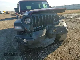 2021 Jeep Wrangler Unlimited Sport Altitude with VIN 1C4HJXDG4MW734322, listed as a Copart auction lot 41670625 with 45,963 mi miles and Salvage title. Bid and sale history available at DreamBid. Image 11.