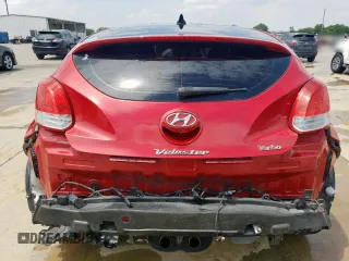 2016 Hyundai Veloster Turbo with VIN KMHTC6AE1GU273481, listed as a Copart auction lot 59571615 with 117,232 mi miles and Salvage title. Bid and sale history available at DreamBid. Image 6.