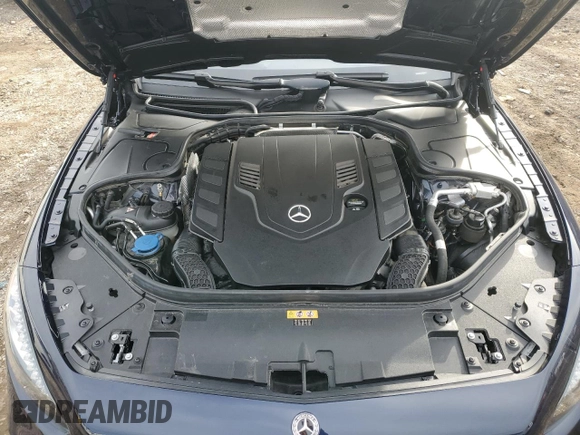 2020 Mercedes-Benz S with VIN W1KXK8DB7LA050420, listed as a Copart auction lot 80729474 with 24,044 mi miles and Salvage Title. Bid and sale history available at DreamBid. Image 11.