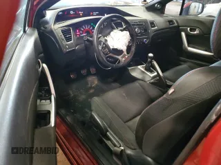 2013 Honda Civic Si with VIN 2HGFG4A59DH706684, listed as a Copart auction lot 61300645 with 129,824 mi miles and Salvage title. Bid and sale history available at DreamBid. Image 8.