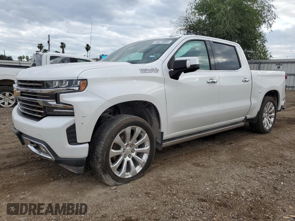 2020 Chevrolet Silverado 1500 High Country with VIN 3GCUYHEL2LG294206, listed as a Copart auction lot 84415064 with 97,099 mi miles and Clean Title. Bid and sale history available at carsss.com. Image 1.