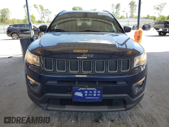 2021 Jeep Compass 80th Anniversary with VIN 3C4NJDEB6MT584434, listed as a Copart auction lot 63204775 with 77,210 mi miles and Salvage title. Bid and sale history available at DreamBid. Image 5.