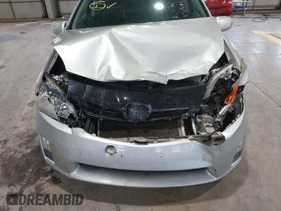 2010 Toyota Prius II with VIN JTDKN3DU1A0135594, listed as a IAAI auction lot 41940822 with 206,410 mi miles. Bid and sale history available at carsss.com. Image 6.