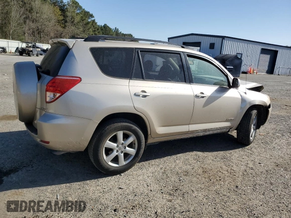 2007 Toyota RAV4 Limited with VIN JTMBD31V375108313, listed as a Copart auction lot 49505485 with 132,228 mi miles and Salvage Title. Bid and sale history available at carsss.com. Image 3.