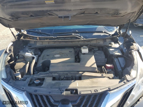 2015 Nissan Murano Platinum with VIN 5N1AZ2MG4FN268828, listed as a Copart auction lot 47925825 with 91,109 mi miles and Salvage Title. Bid and sale history available at carsss.com. Image 13.