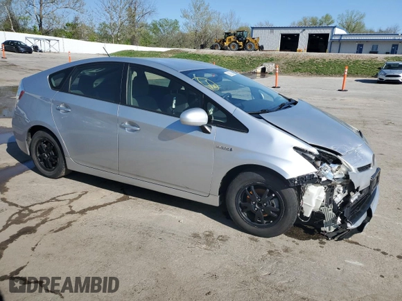 2013 Toyota Prius One with VIN JTDKN3DU9D1710751, listed as a Copart auction lot 53832585 with 166,603 mi miles and Salvage Title. Bid and sale history available at DreamBid. Image 4.