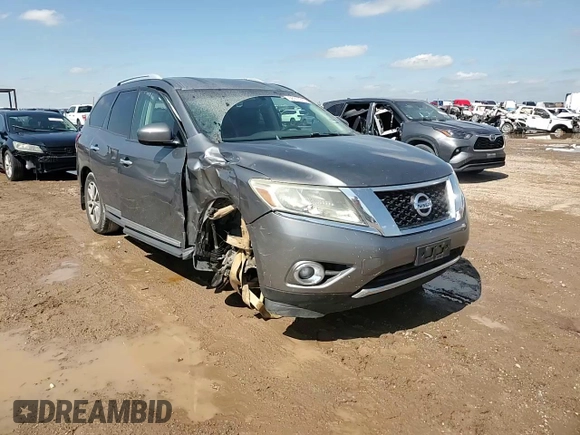 2015 Nissan Pathfinder SL with VIN 5N1AR2MN0FC630745, listed as a Copart auction lot 58517015 with 178,291 mi miles and Salvage title. Bid and sale history available at DreamBid. Image 15.