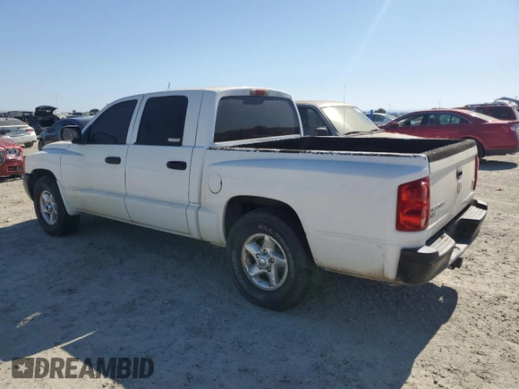 2005 Dodge Dakota SLT with VIN 1D7HW48N65S167540, listed as a Copart auction lot 64076055 with Not provided miles and Clean title. Bid and sale history available at DreamBid. Image 2.