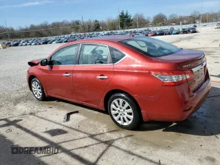 2015 Nissan Sentra SV with VIN 3N1AB7AP9FL682426, listed as a Copart auction lot 49405085 with 121,075 mi miles and Salvage Title. Bid and sale history available at DreamBid. Image 2.