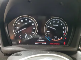 2018 BMW X1 xDrive28i with VIN WBXHT3C37J5L30341, listed as a Copart auction lot 42691505 with 84,523 mi miles and Salvage Title. Bid and sale history available at carsss.com. Image 9.