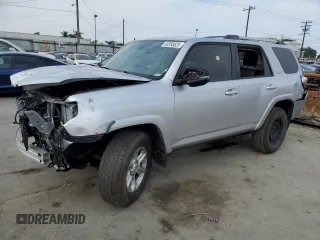 2021 Toyota 4Runner SR5 Premium with VIN JTENU5JR3M5862590, listed as a Copart auction lot 63250525 with 83,781 mi miles and Salvage title. Bid and sale history available at DreamBid. Image 1.