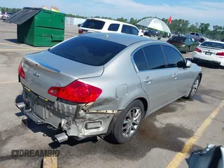 2008 Infiniti G35 Journey z VIN JNKBV61E78M217927, wystawiony jako IAAI lot #42651058 z przebiegiem 204 792 mil mil oraz . Historia ofert i sprzedaży dostępna na DreamBid. Obrazek 4.