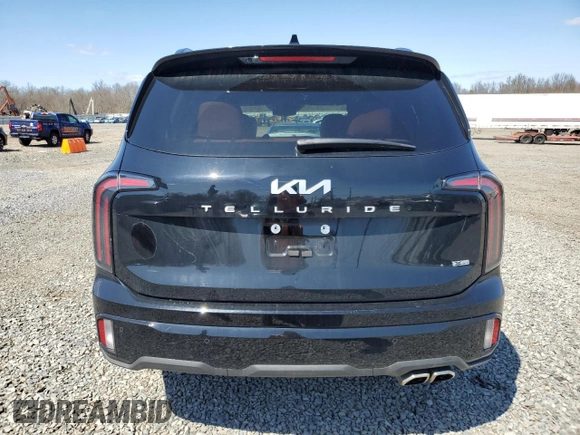 2024 Kia Telluride SX Prestige X-Pro with VIN 5XYP5DGC3RG489850, listed as a Copart auction lot 51286015 with 15,001 mi miles and Salvage title. Bid and sale history available at DreamBid. Image 6.