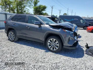 2024 Toyota RAV4 XLE Premium with VIN 2T3A1RFV0RC455658, listed as a Copart auction lot 49859135 with Not provided miles and Salvage title. Bid and sale history available at DreamBid. Image 4.