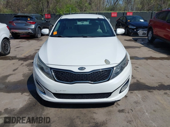 2014 Kia Optima LX with VIN 5XXGM4A7XEG282594, listed as a IAAI auction lot 41989268 with 149,332 mi miles and . Bid and sale history available at DreamBid. Image 6.