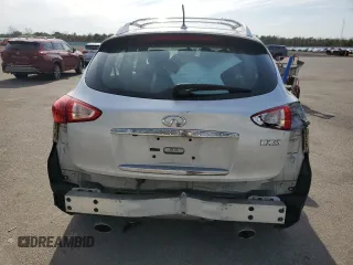2012 Infiniti EX Journey with VIN JN1AJ0HR7CM450636, listed as a Copart auction lot 54300375 with 66,786 mi miles and Salvage Title. Bid and sale history available at carsss.com. Image 6.