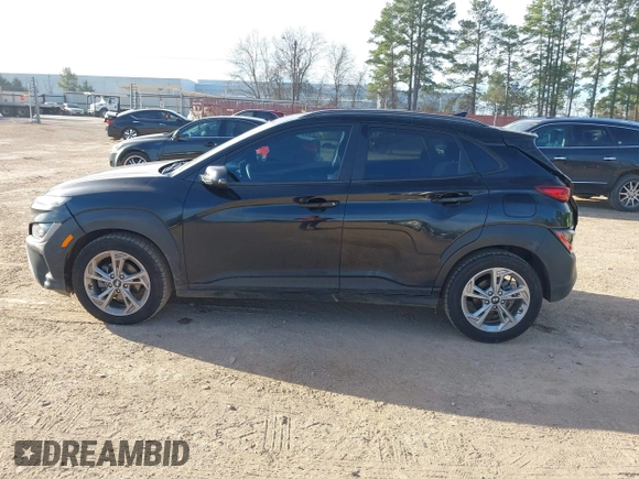 2023 Hyundai Kona SEL with VIN KM8K62AB0PU938484, listed as a IAAI auction lot 41722445 with 52,058 mi miles and . Bid and sale history available at DreamBid. Image 14.