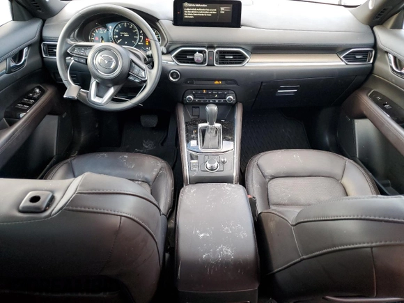 2021 Mazda CX-5 Signature with VIN JM3KFBEY8M0436075, listed as a Copart auction lot 85061194 with 66,471 mi miles and Salvage Title. Bid and sale history available at carsss.com. Image 8.