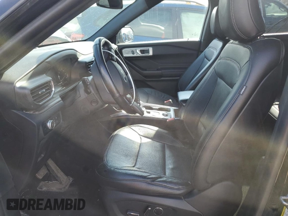 2020 Ford Explorer Limited with VIN 1FMSK8FHXLGB45021, listed as a Copart auction lot 53300745 with 122,959 mi miles and Salvage Title. Bid and sale history available at carsss.com. Image 7.
