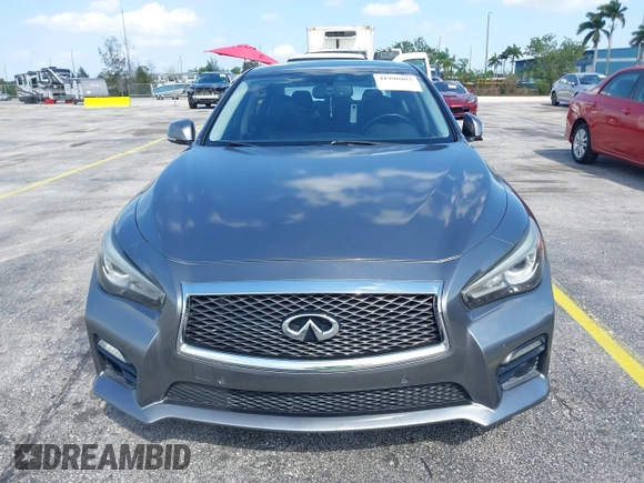 2015 Infiniti Q50 Premium z VIN JN1BV7AR3FM390743, wystawiony jako IAAI lot #41990093 z przebiegiem 91 350 mil mil oraz . Historia ofert i sprzedaży dostępna na DreamBid. Obrazek 12.