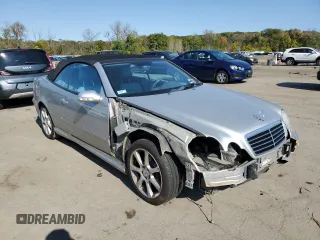2002 Mercedes-Benz CLK with VIN WDBLK70G82T110291, listed as a Copart auction lot 75562454 with 152,132 mi miles and Salvage Title. Bid and sale history available at carsss.com. Image 4.