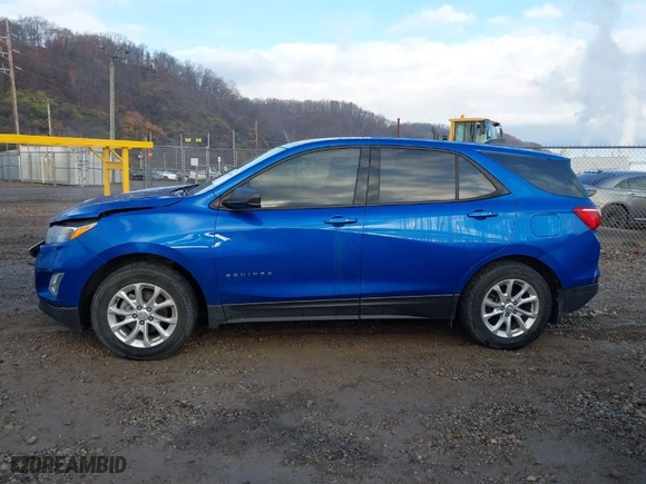2019 Chevrolet Equinox LS with VIN 3GNAXSEV1KS521666, listed as a IAAI auction lot 40900088 with 77,573 mi miles. Bid and sale history available at carsss.com. Image 14.