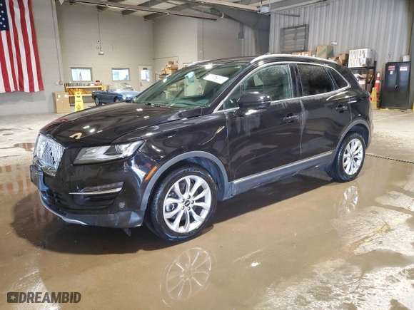 2019 Lincoln MKC Select with VIN 5LMCJ2D99KUL43229, listed as a Copart auction lot 48857595 with 46,659 mi miles and Clean Title. Bid and sale history available at carsss.com. Image 1.