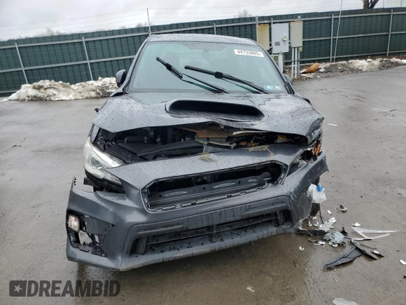 2021 Subaru WRX with VIN JF1VA1A68M9803769, listed as a Copart auction lot 44733885 with 0 mi miles and Salvage Title. Bid and sale history available at carsss.com. Image 5.