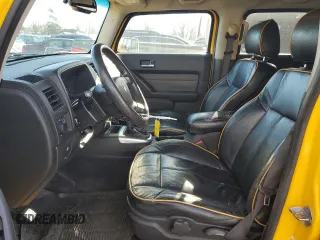 2007 Hummer H3 SUV with VIN 5GTDN13EX78196906, listed as a Copart auction lot 84805334 with 224,002 mi miles and Salvage Title. Bid and sale history available at DreamBid. Image 7.