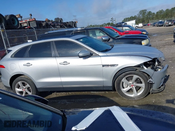 2018 Jaguar F-Pace 30t Premium with VIN SADCJ2GX3JA203652, listed as a IAAI auction lot 41909457 with 99,675 mi miles and . Bid and sale history available at DreamBid. Image 13.