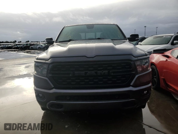2022 Ram 1500 Big Horn with VIN 1C6RREMT1NN436517, listed as a Copart auction lot 73891714 with 0 mi miles and Non Repairable. Bid and sale history available at carsss.com. Image 5.
