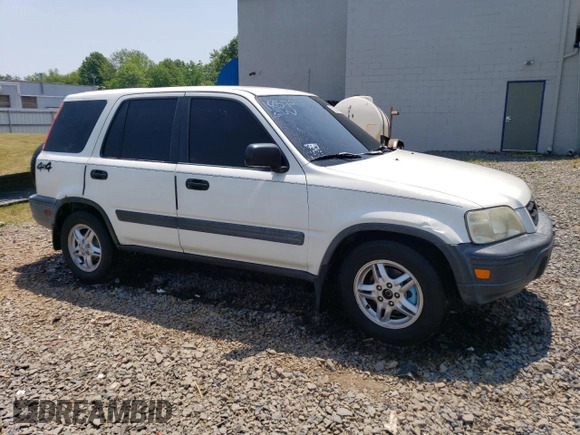 2001 Honda CR-V LX with VIN JHLRD18451S015725, listed as a Copart auction lot 58283554 with 148,344 mi miles and Salvage Title. Bid and sale history available at carsss.com. Image 4.