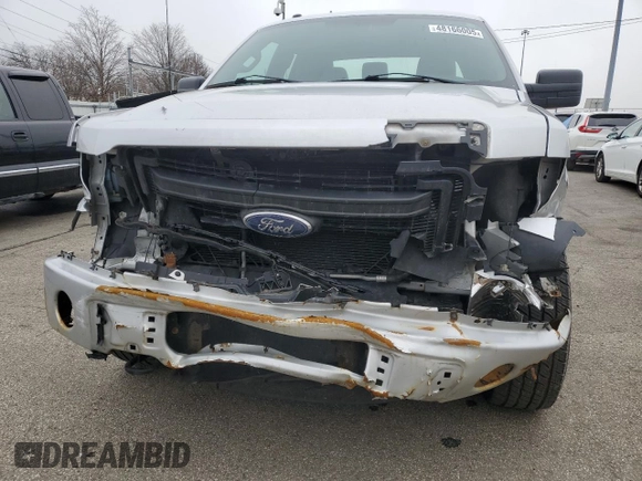 2013 Ford F-150 XL with VIN 1FTFX1EF8DFB65516, listed as a Copart auction lot 48166005 with 81,192 mi miles and Salvage Title. Bid and sale history available at carsss.com. Image 5.