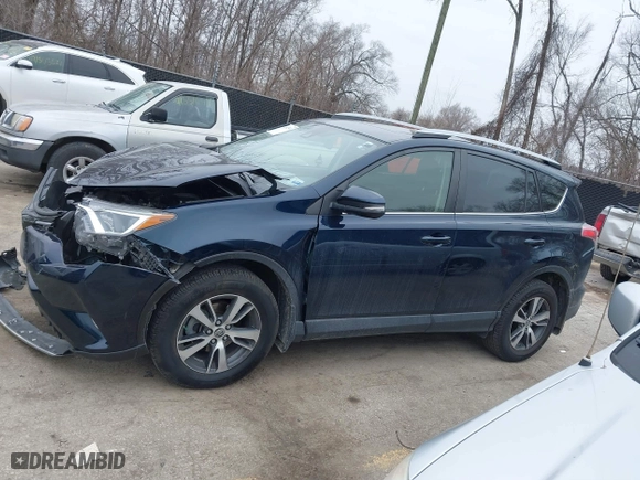 2017 Toyota RAV4 XLE with VIN JTMRFREV6HJ137349, listed as a IAAI auction lot 41542599 with 60,868 mi miles. Bid and sale history available at carsss.com. Image 14.